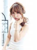 Bella菅野☆褒められ髪☆フェミニンローポニー2