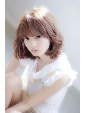 ザ シー 海老名(The C) ベージュカラー ・ふわミディで愛されヘア/ザシー　海老名