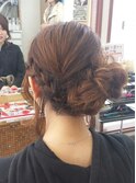 編みこみでモテセット☆
