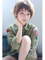 エイミー(Aimee)&nbsp;Aimee マッシュショート×透け感ベージュ