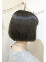 ラック 海老名店(LUCK) ミニボブ×オリーブアッシュ