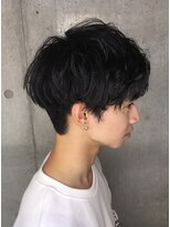 ゼンコー アオヤマ(ZENKO Aoyama)&nbsp;横顔が素敵に決まるニュアンスマッシュコンマヘア[表参道/青山］