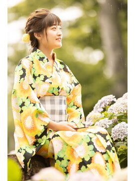 オーバーキャプテンネイキッド(OVER CAPTAIN NAKED) ゆるふわ編み込みアレンジ