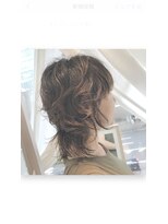 グランテテルアナ(Grand tete Luana)&nbsp;無造作ヘア ゆるふわパーマ マッシュウルフ