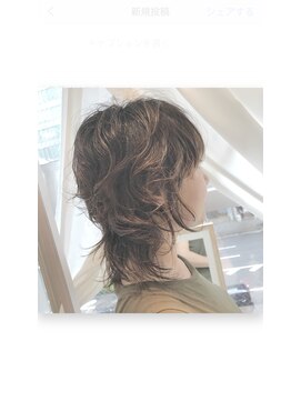 グランテテルアナ(Grand tete Luana) 無造作ヘア ゆるふわパーマ マッシュウルフ