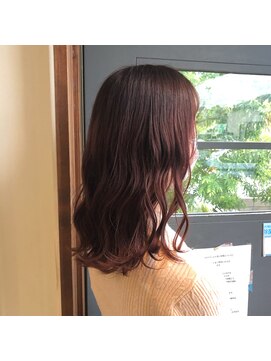 ヘアースペース トム(Hair Space TOM) ほんのりレッドバイオレット