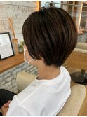 【乾かしただけで決まる】ハンサムショート