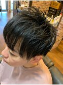 束感爽やかツーブロック