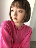 表参道sheta／中澤美緒 美シルエットで小顔◎コンパクトボブ