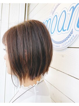 ヘアーリゾート モアナ(hair Resort moana) パッツンボブ