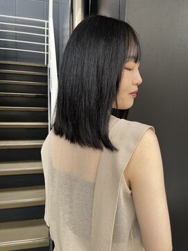 シオ ヘアー デザイン(Sio. hair design) 縮毛矯正ボブ