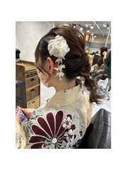 浴衣ヘア１０代２０代３０代４０代５０代◎ヘアアレンジ