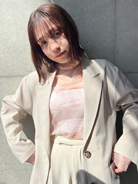 シエル 一社(cher) 軽やかSカールボブ