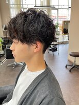 フラッグ ヘアー 天神西通り店(Flag HAIR)&nbsp;波巻きツイストスパイラルパーマ