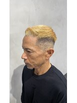 クロー(CROW)&nbsp;ブリーチカラー×スキンフェード