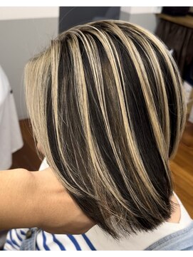 スキル 水戸(SKILL) 白髪ぼかしハイライト