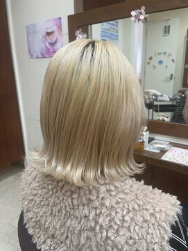 ジャストビューティサンク 上大岡(Just Beauty CiNQ) 外ハネボブ×ティーンズ