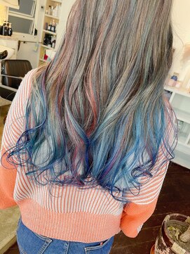 スマイロンナイロン ヘアー(smile on nylon hair) カラフル