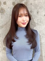 シー バイ ロンド 新宿(Sea by Lond) 韓国風前髪×レイヤーカット【髪質改善/新宿/レイヤーカット】