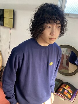 キュエ(qiie) ハイライト/波巻き/マッシュパーマ/ウルフ/インナーグレージュ