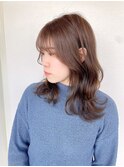 【MICHI富田店 古作蓮】透明感ベージュ 顔周りくびれヘアカット