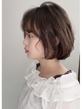 ニスル センター南店(NISURU) 黒髪/クラゲヘアー/オリーブグレー/小顔/ココアベージュ