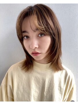 アンドレイ 表参道(andrey) 魅力倍増カール/セミディ/シアーカラー/姫カット/ダークアッシュ