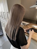 ヨーク(YOKE)&nbsp;【YOKE】ミルクティーベージュカラーグレージュケアブリーチ