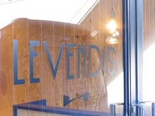 レベンディス(LEVENDIS)の雰囲気（店頭にお店のロゴ）