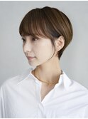 小顔ショート_マチルダボブピンクベージュ_29594