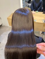 ジーナ 本八幡(Zina)&nbsp;ラベンダー艶カラー×美髪ヘアエステ　Zina本八幡