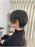 乾かすだけで簡単セット◎ハンサムショート