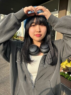 ヘアメイク エイト キリシマ(hair make No.8 kirishima) ブルーブラック