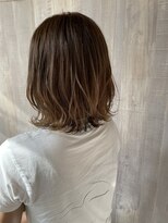 ココカラヘアー プラス(cococara‐hair plus)&nbsp;外はね×ベージュ