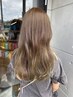 【歩美担当】根元リタッチ(ブリーチ)+オンカラー+FAVON