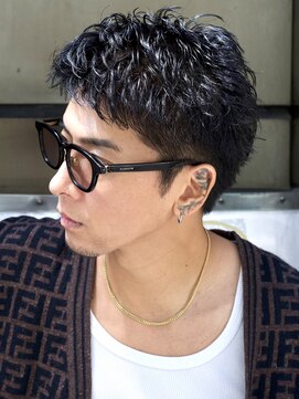 アイトーキョーリタ 渋谷(AI TOKYO Rita) ツイストピンパーマスパイキーベリーショート波巻きスパイラル