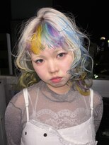 ロテ 名古屋 名駅店(Lote.)&nbsp;ミディアムヘア/デザインカラー/フェイスフレーミング/名古屋