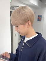 メンズペレ 渋谷(MEN'S PELE) MEN’S HAIR/ブルーブラック/フェザーパーマ/渋谷