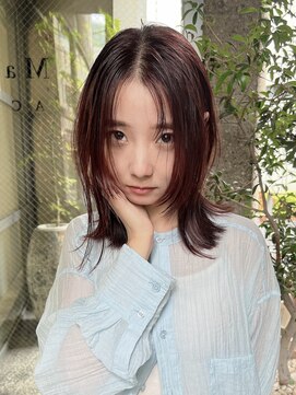 メゾンアクア 表参道(Maison ACQUA) ミディアムパーマデジタルパーマボブパーマ表参道ボブパーマ