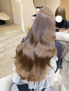 レア 表参道(L'ea) ・オリーブグレー/クラゲヘアー/ココアベージュ/小顔カット/黒髪