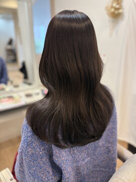ビューティーサロン グレース(BeautySalon GRACE) 退色までキレイなヘーゼルベージュ