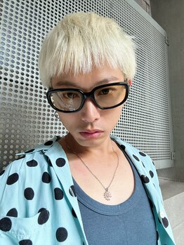 ローグ(LOGUE)の写真/実はメンズのお客様も多数ご来店★ ［ブリーチ/ハイトーン/ダブルカラー/レイヤー/京都/学割U24］