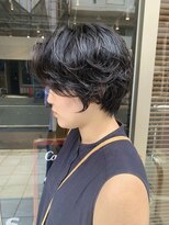 キャンバス 川崎(canvas.)&nbsp;オシャレショートパーマ/横山/川崎/美髪カラー/髪質改善/艶髪