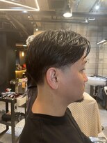 フランクスバーバー アンド ビアークラブ(FRANK'S BARBER and BEER CLUB)&nbsp;MEN’S HAIR/リバースセンターパート/ニュアンスパーマ