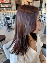 ヘアーリビング 730 宜野湾&nbsp;730 brick color ダブルカラー/ピンクブラウン/ピンク/ブリーチ