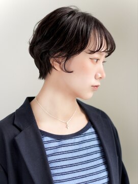 インセプション 銀座(INCEPTION) 前下がりショート・ボブ/絶壁解消/前髪あり/20代/30代/内巻き