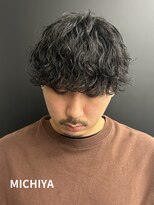 アンドメゾンオム(&Maison. homme)&nbsp;【王道×色気】/波巻きパーマ/ツイストスパイラルパーマ