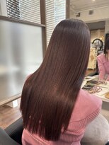 ヘアーアンドメイク ルシエル(hair&make Luxiel)&nbsp;縮毛矯正×カラー