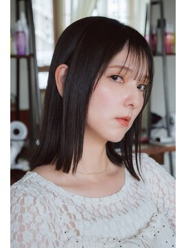 ヘアラウンジ アンリオ(hair lounge an rio) 切りっぱなしボブ
