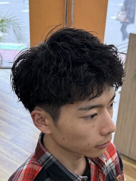 スウェル 千葉店(Swell) ピンパーマショート